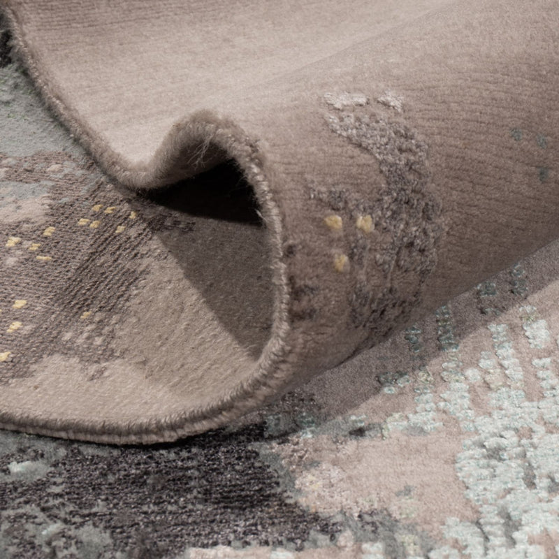 Designer tæppe - 353 x 256 cm - flerfarvet