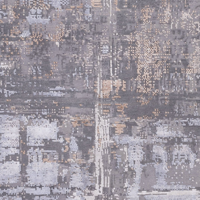 Designer tæppe - 353 x 250 cm - lysegrå