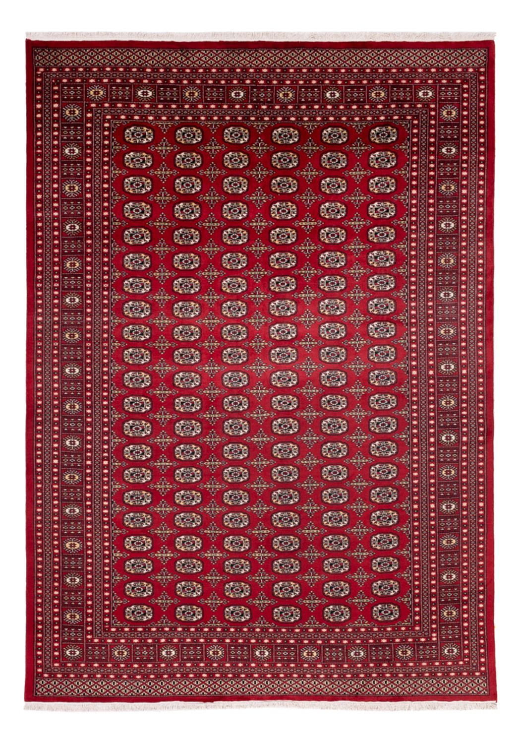 Afghansk tæppe - Bukhara - 346 x 241 cm - rød