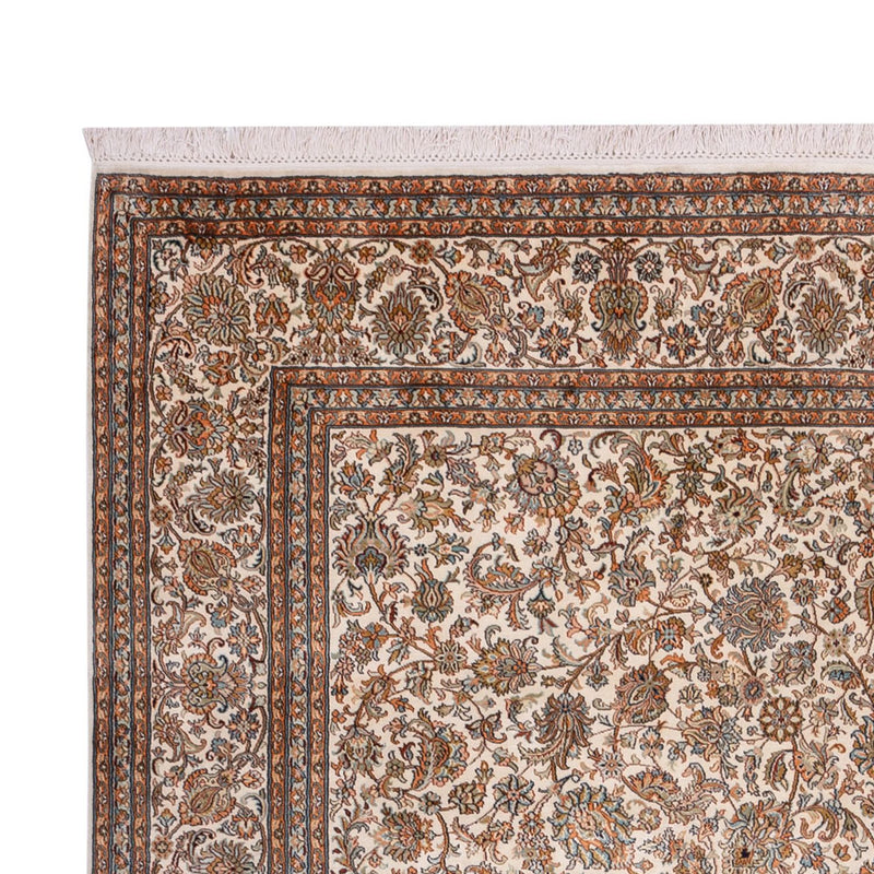 Silketæppe - Kashmir Silk - 349 x 247 cm - beige