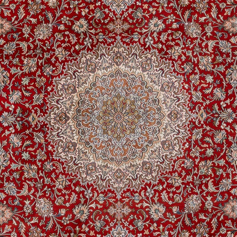 Silketæppe - Kashmir Silk - 327 x 244 cm - rød