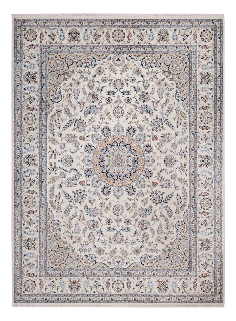 Orientalsk tæppe - Nain - Indus - 361 x 270 cm - creme