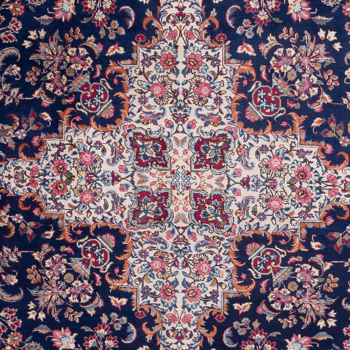 Persisk tæppe - Classic - 390 x 295 cm - mørkeblå