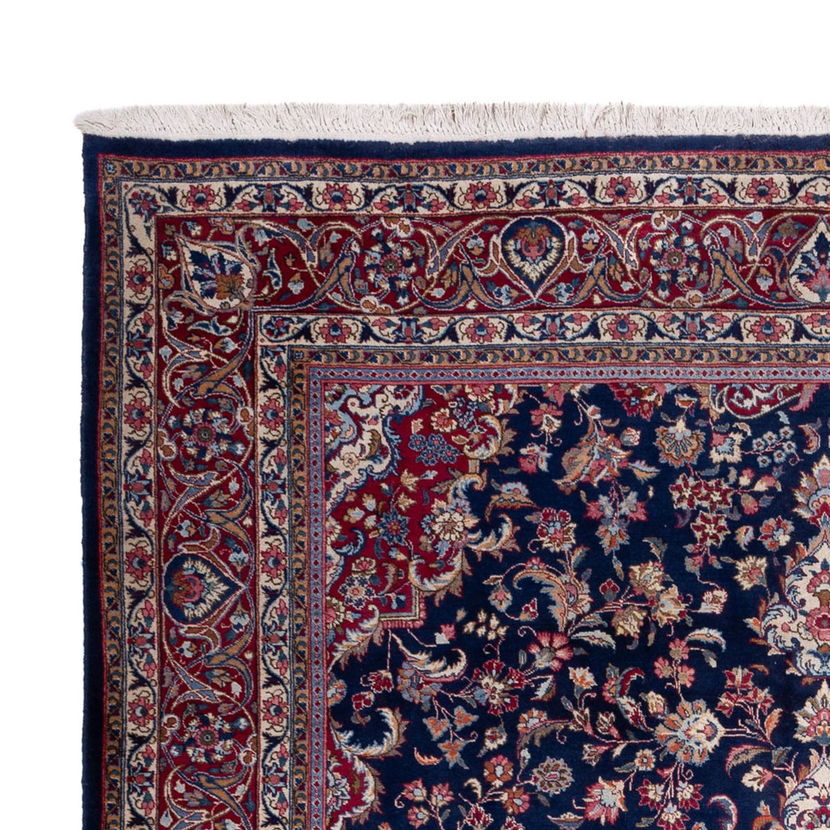 Persisk tæppe - Classic - 390 x 295 cm - mørkeblå