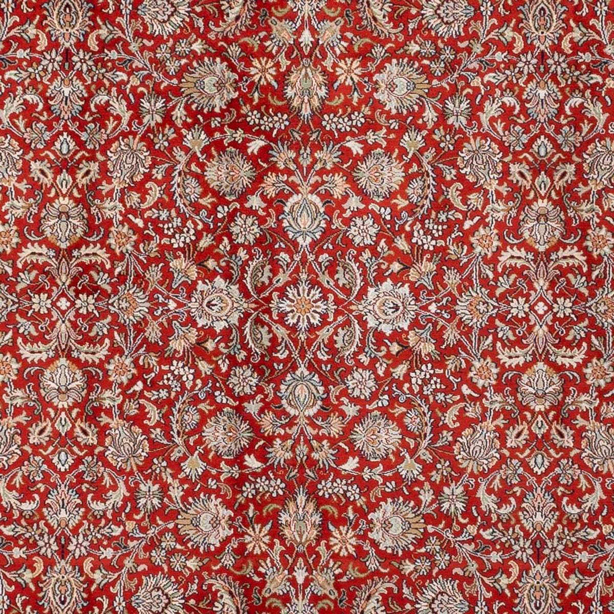 Silketæppe - Kashmir Silk - 340 x 250 cm - rød