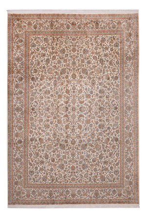 Silketæppe - Kashmir Silk - 358 x 249 cm - beige