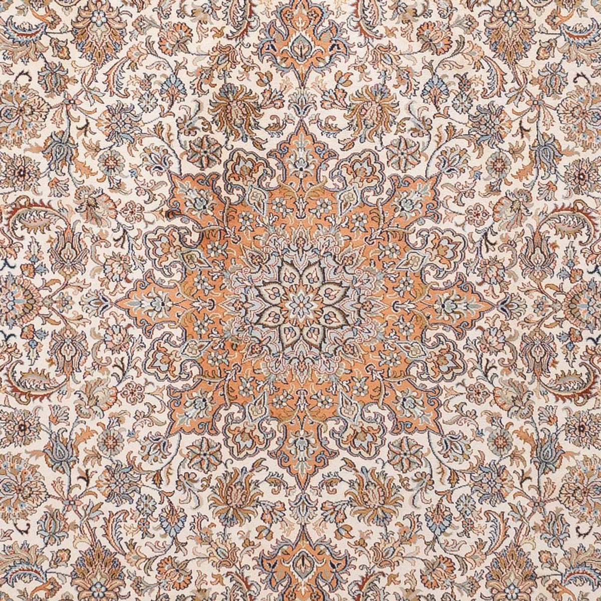 Silketæppe - Kashmir Silk - 347 x 247 cm - beige