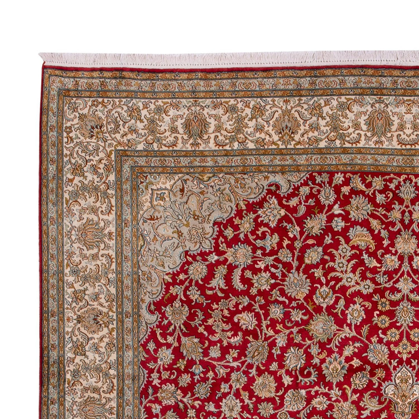 Kashmirsilke Tæppe 339x244cm - Orientalsk tæppe