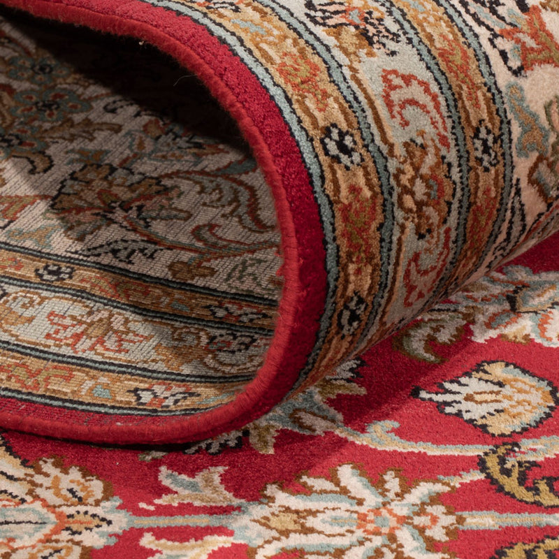 Silketæppe - Kashmir Silk - 339 x 244 cm - rød