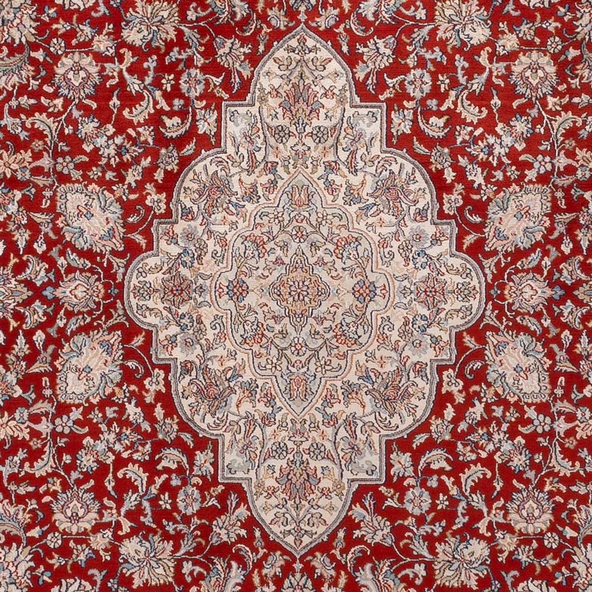 Silketæppe - Kashmir Silk - 332 x 245 cm - rød