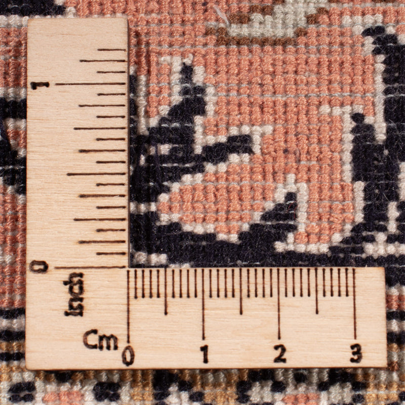 Seidenteppich - Kaschmir Seide - 344 x 245 cm - dunkelbeige