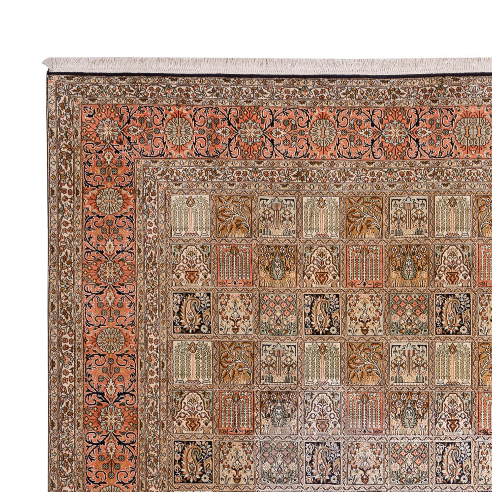 Kashmirsilke Tæppe 275x377cm - Orientalsk tæppe