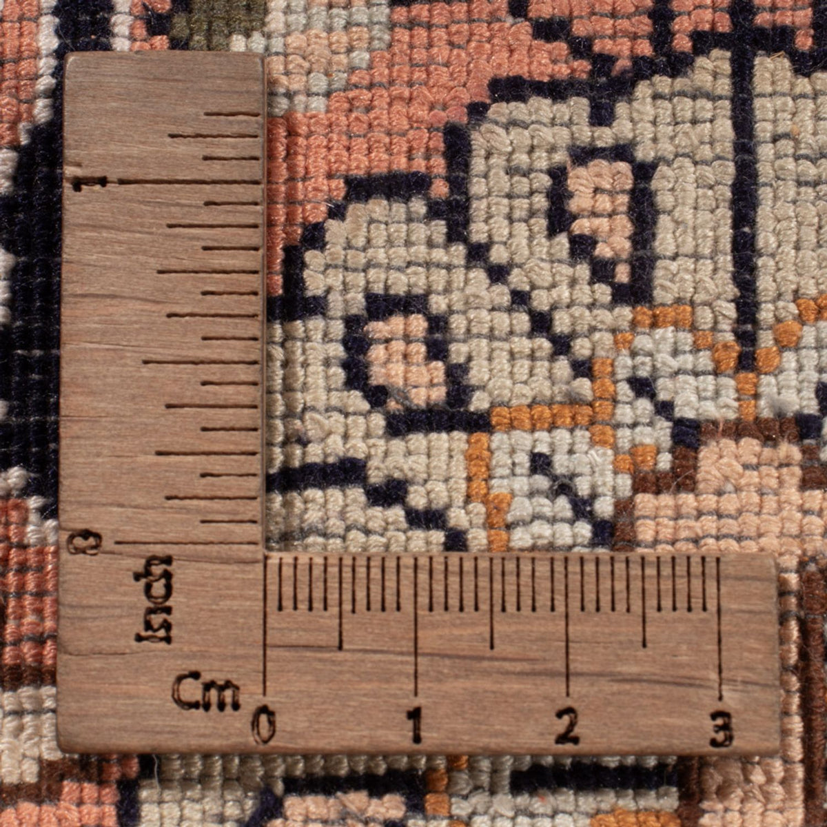 Silketæppe - Kashmir Silk - 339 x 246 cm - mørk beige