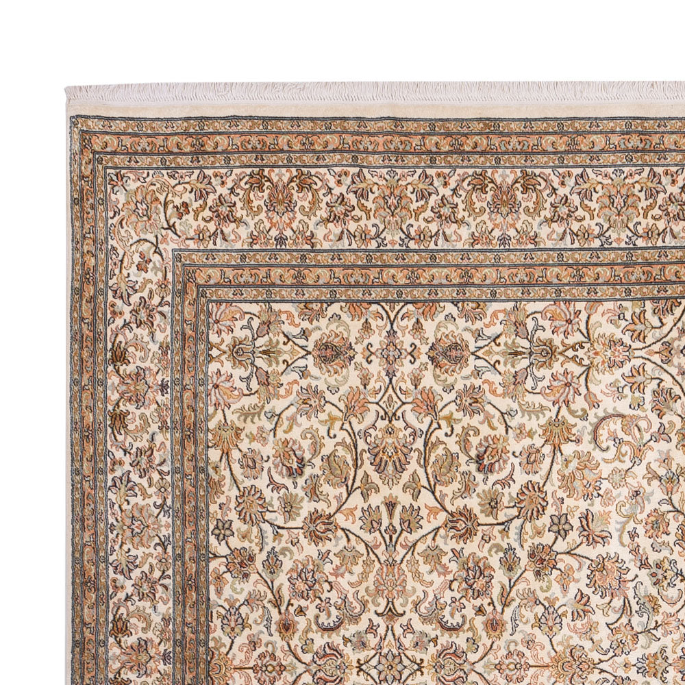 Kashmirsilke Tæppe 245x356cm - Orientalsk tæppe