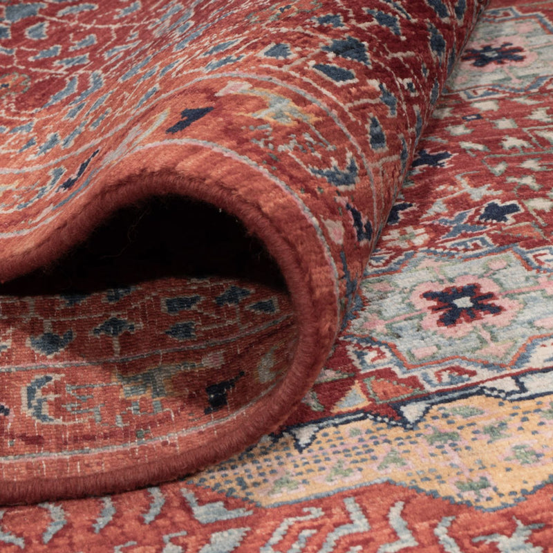 Designer tæppe - 423 x 300 cm - flerfarvet