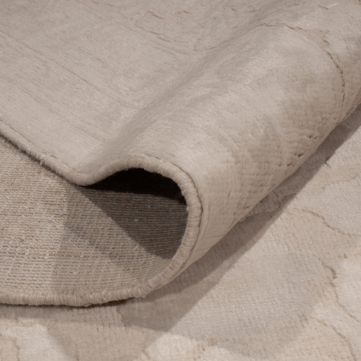 Designer tæppe - 416 x 302 cm - creme