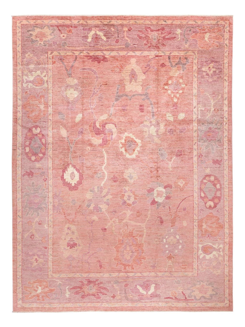 Ziegler Carpet - Usak - 407 x 293 cm - lysrød