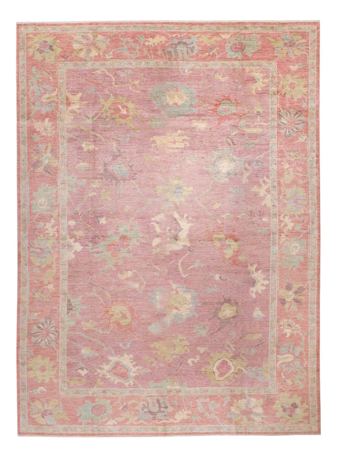 Ziegler Carpet - Usak - 416 x 295 cm - lysrød