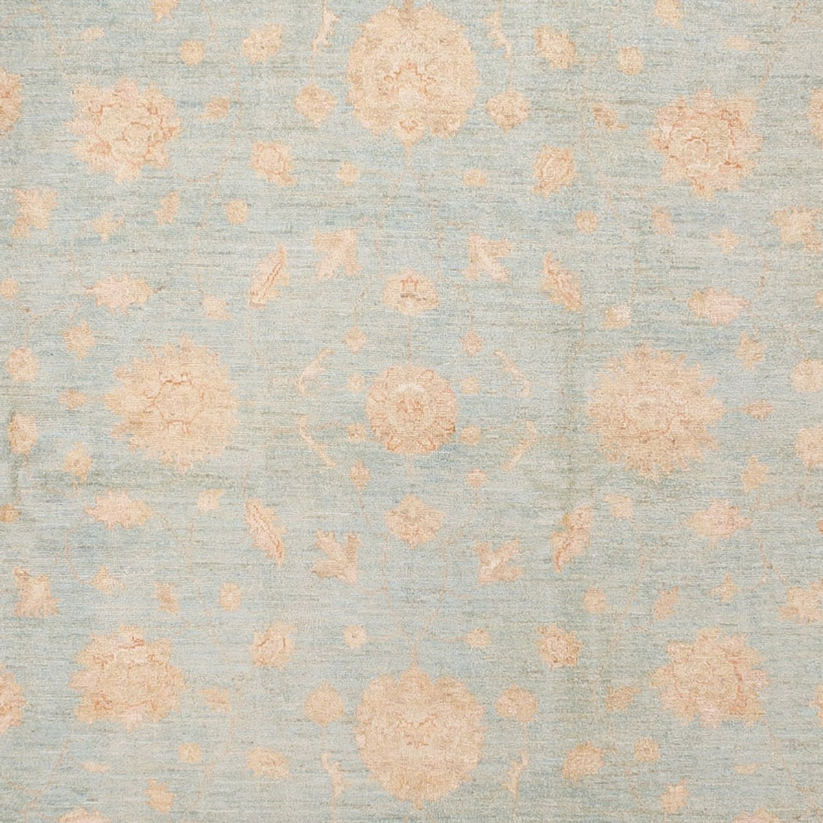 Ziegler Carpet - 418 x 199 cm - lyseblå