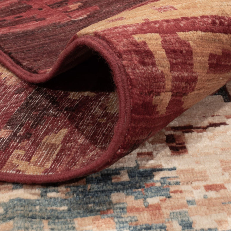 Designer tæppe - 396 x 303 cm - flerfarvet