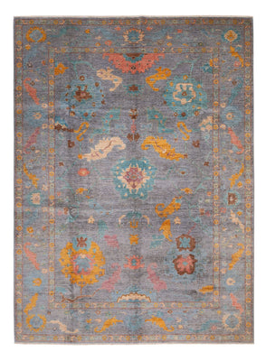 Ziegler Carpet - Usak - 404 x 301 cm - lyseblå