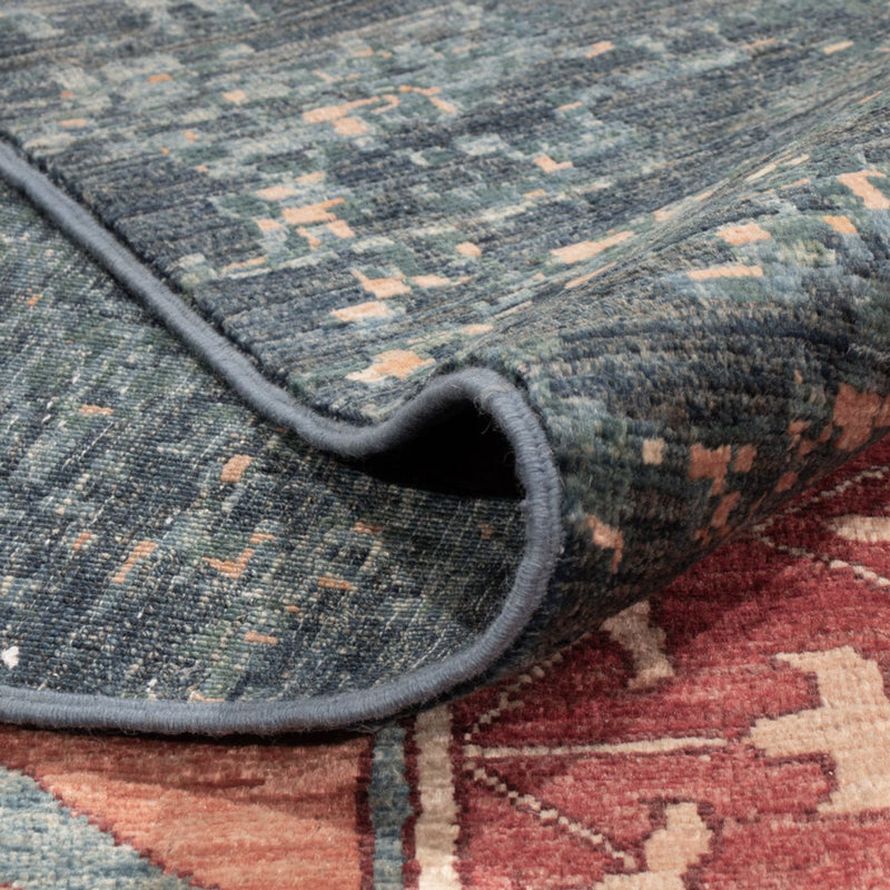 Designer tæppe - 385 x 304 cm - flerfarvet