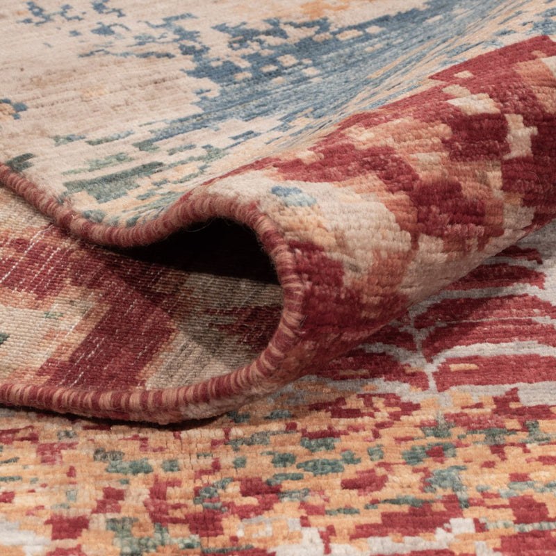 Designer tæppe - 394 x 298 cm - flerfarvet