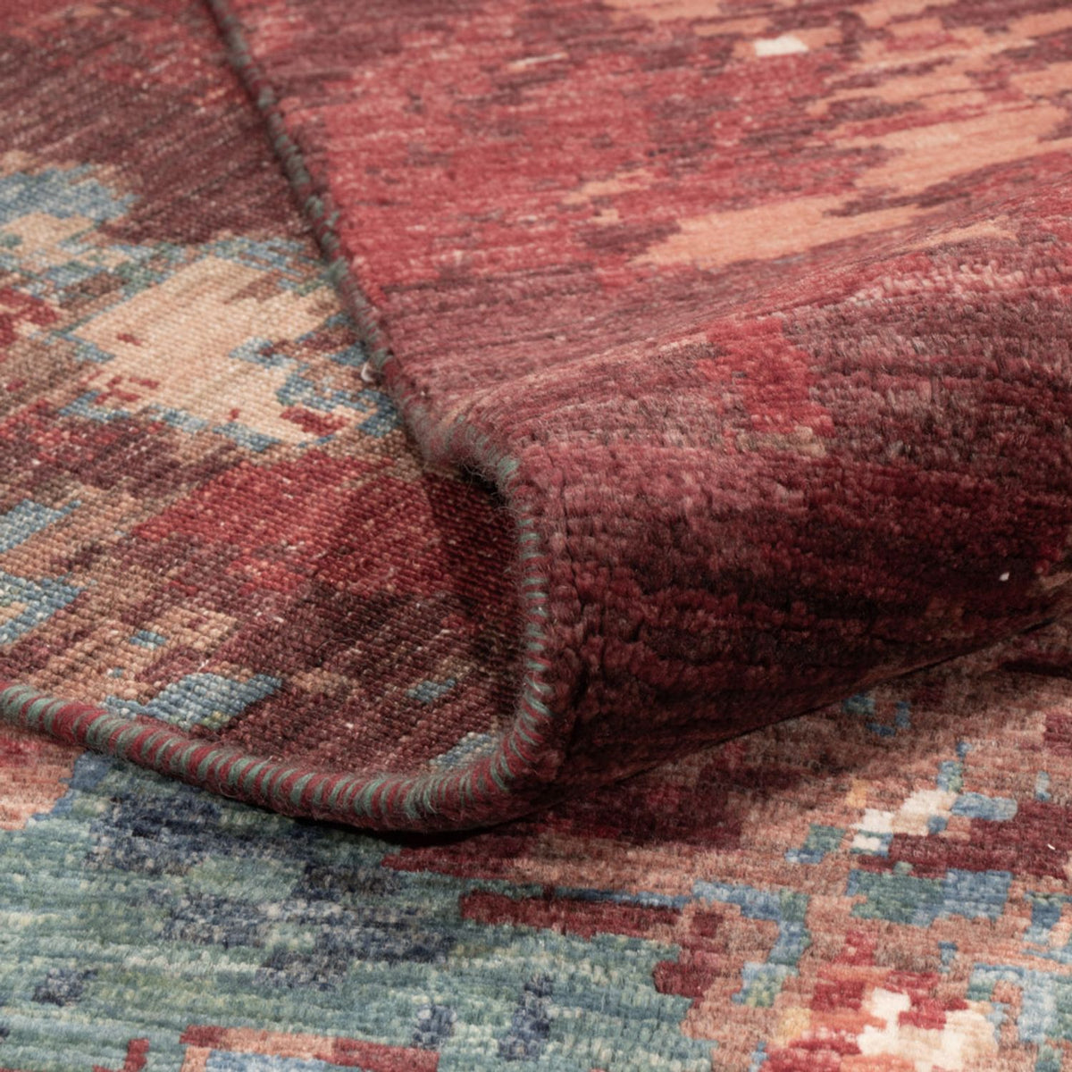 Designer tæppe - 393 x 294 cm - flerfarvet