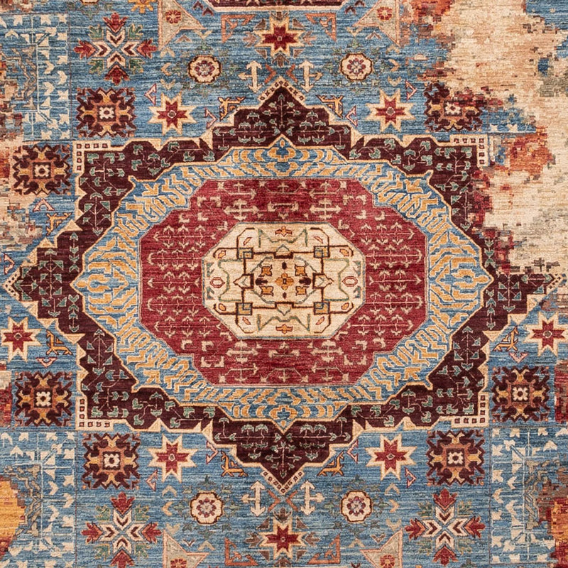 Designer tæppe - 386 x 294 cm - flerfarvet