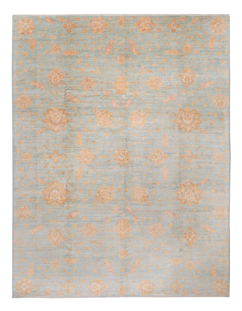 Ziegler Carpet - 402 x 306 cm - lyseblå