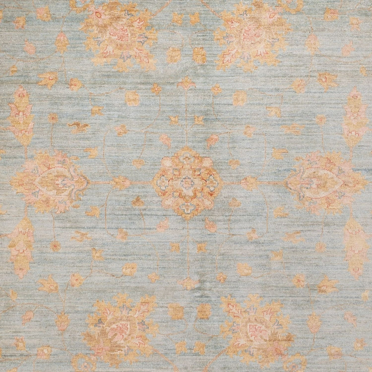 Ziegler Carpet - 402 x 306 cm - lyseblå
