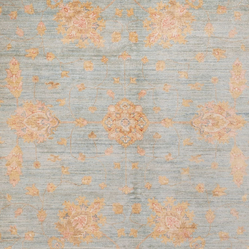 Ziegler Carpet - 402 x 306 cm - lyseblå