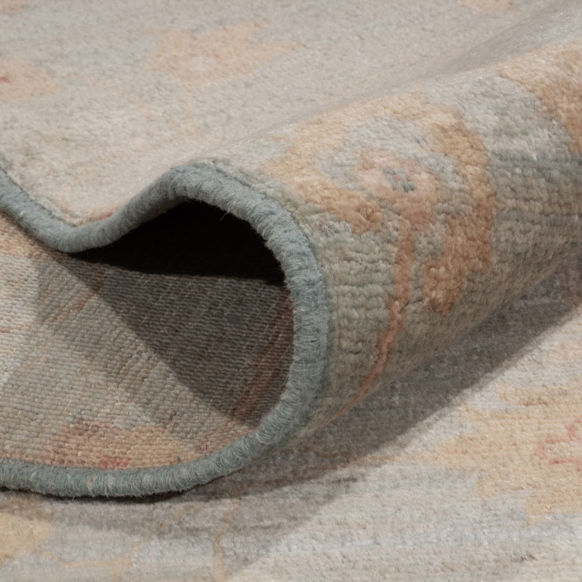 Ziegler Carpet - 402 x 306 cm - lyseblå