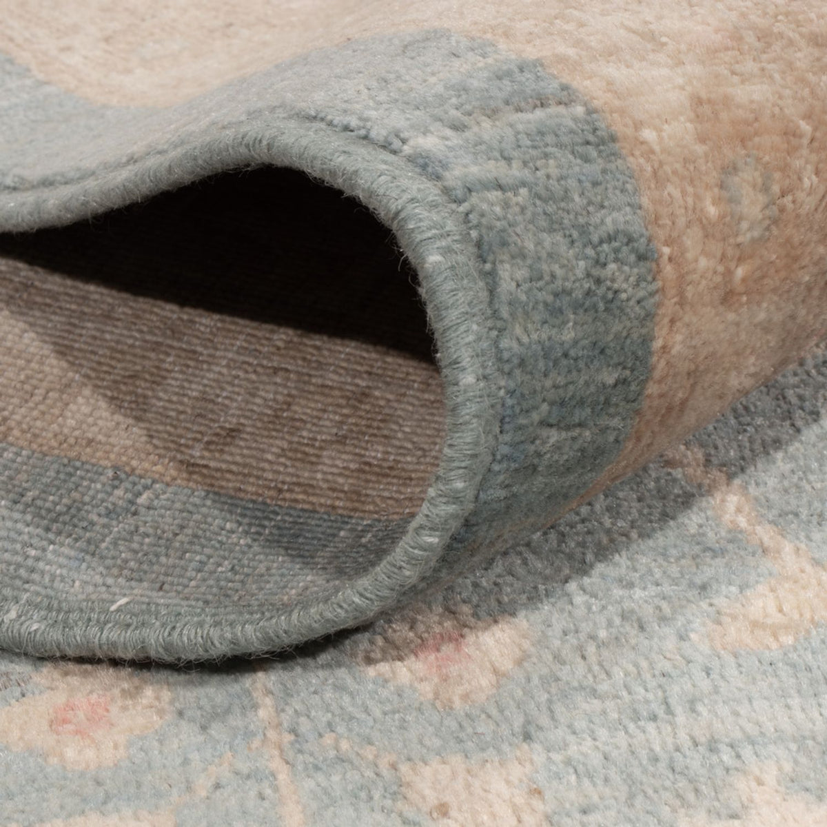 Ziegler Carpet firkantet  - 297 x 298 cm - lyseblå