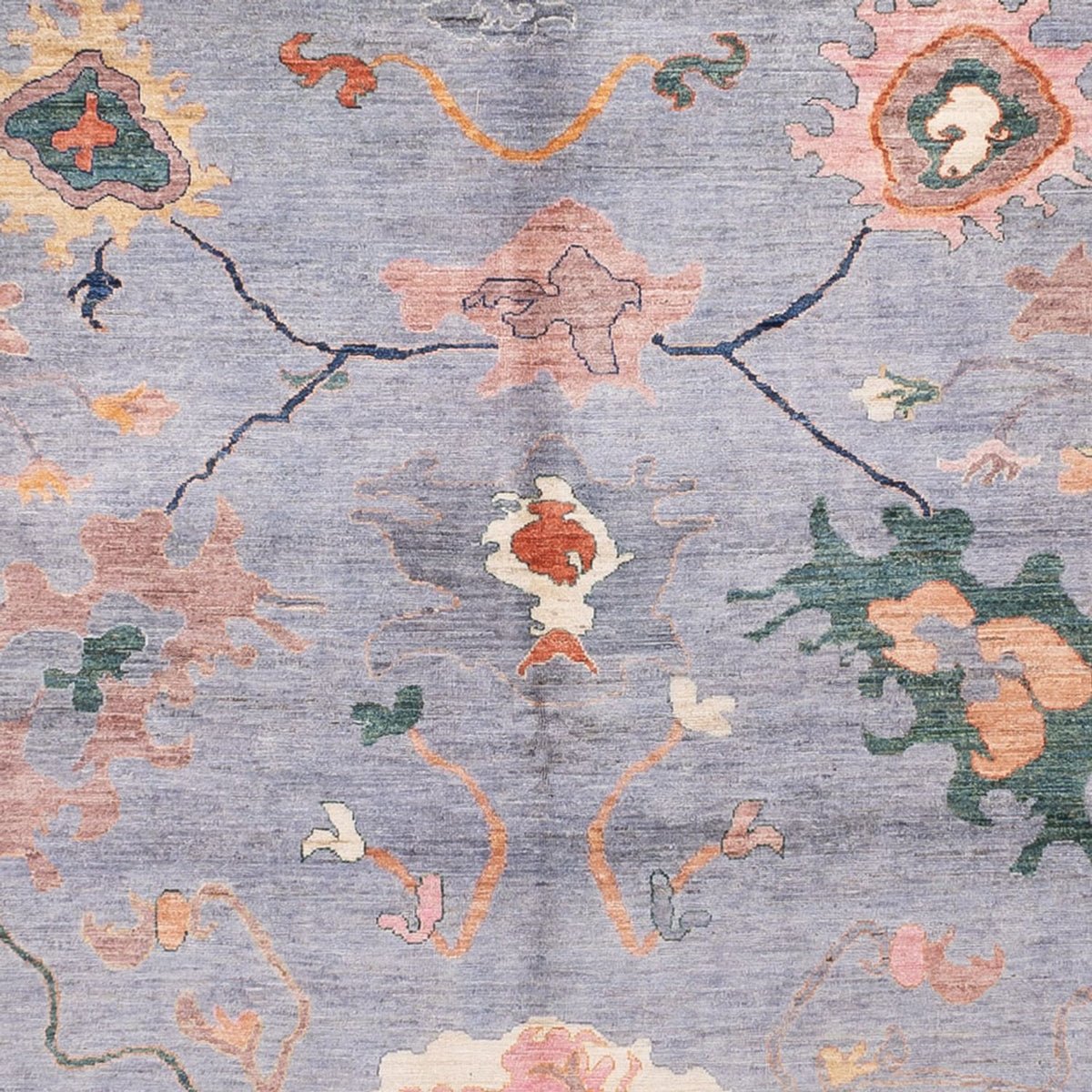 Ziegler Carpet - Usak - 397 x 300 cm - mørkeblå