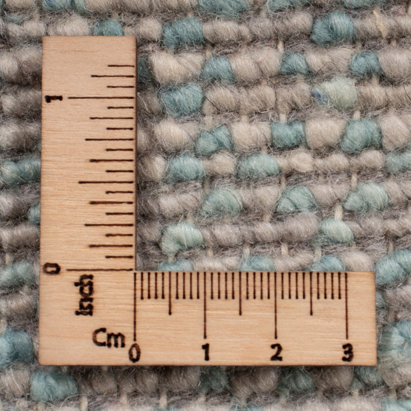 Designer tæppe - 428 x 307 cm - lyseblå