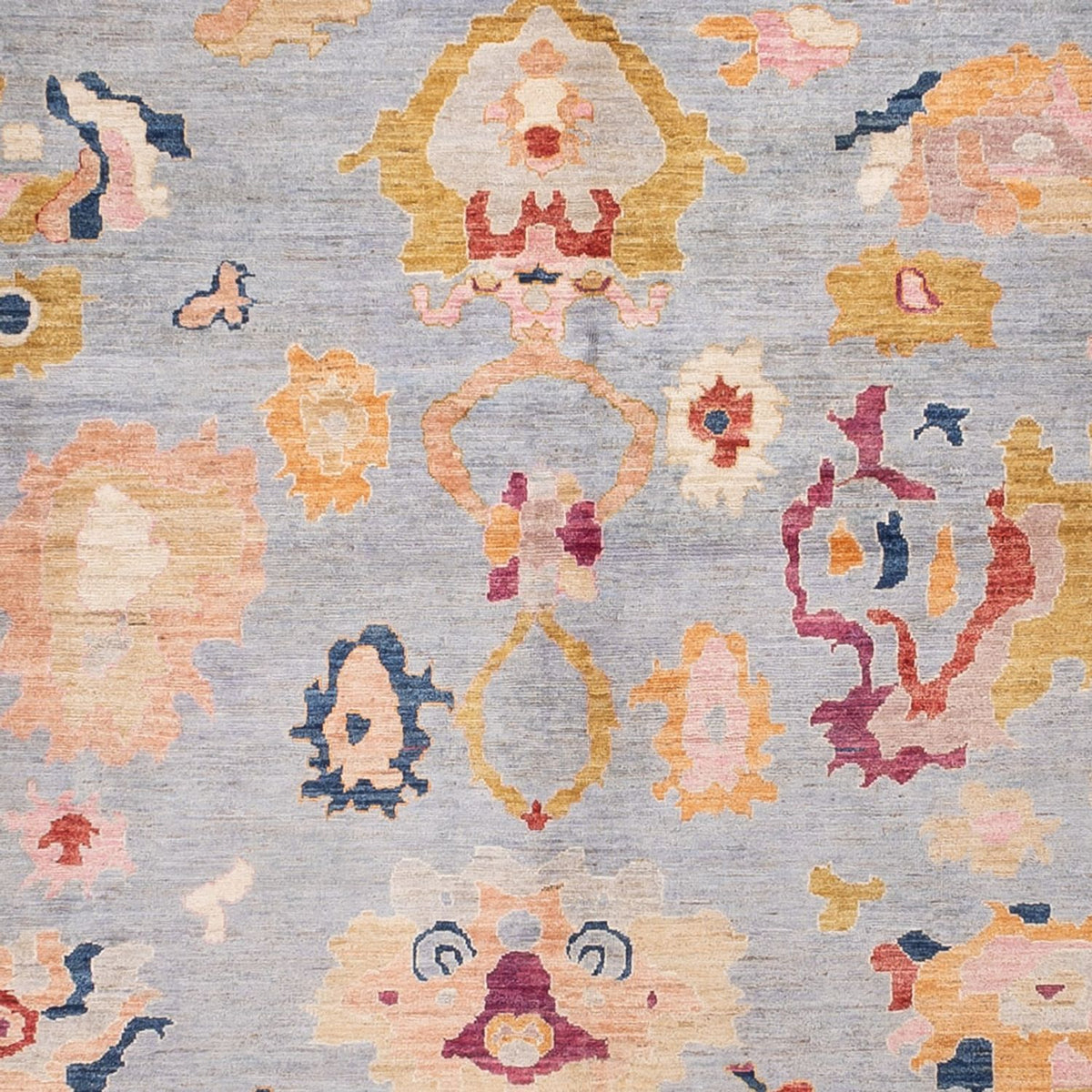 Ziegler Carpet - Usak - 391 x 298 cm - lyseblå