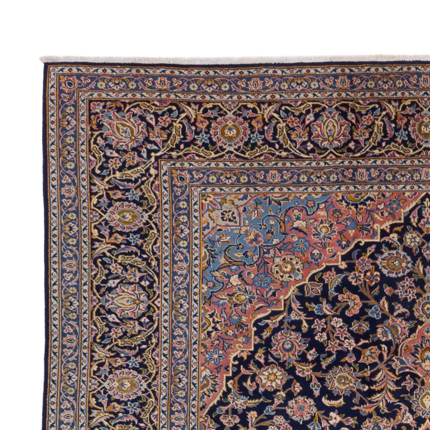 Kashan Tæppe 355x264cm - Persisk tæppe