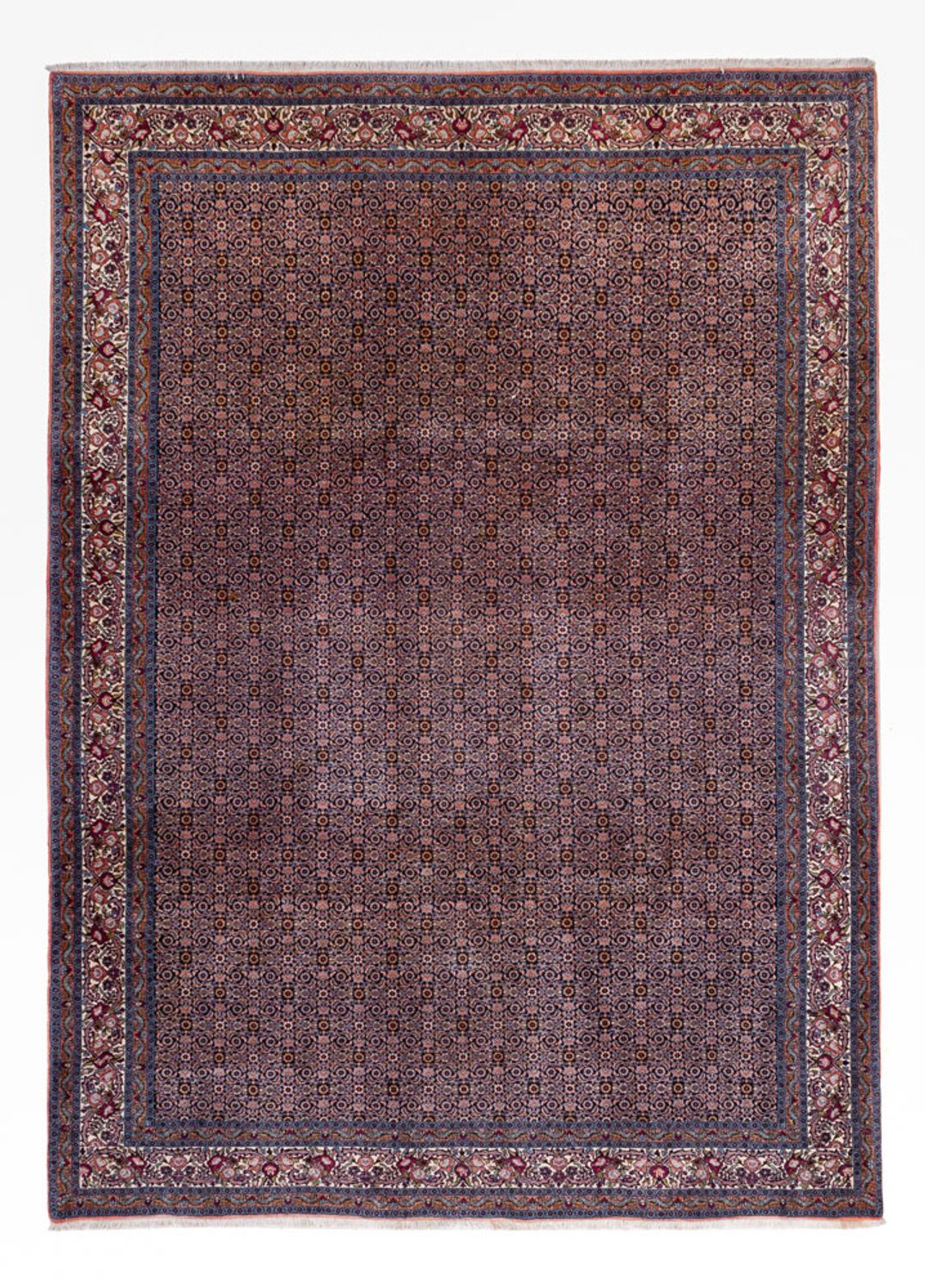 Persisk tæppe - Bijar - Royal - 349 x 252 cm - mørk beige