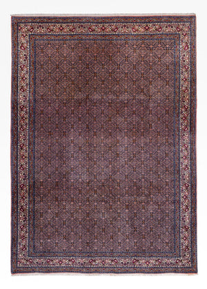 Persisk tæppe - Bijar - Royal - 349 x 252 cm - mørk beige