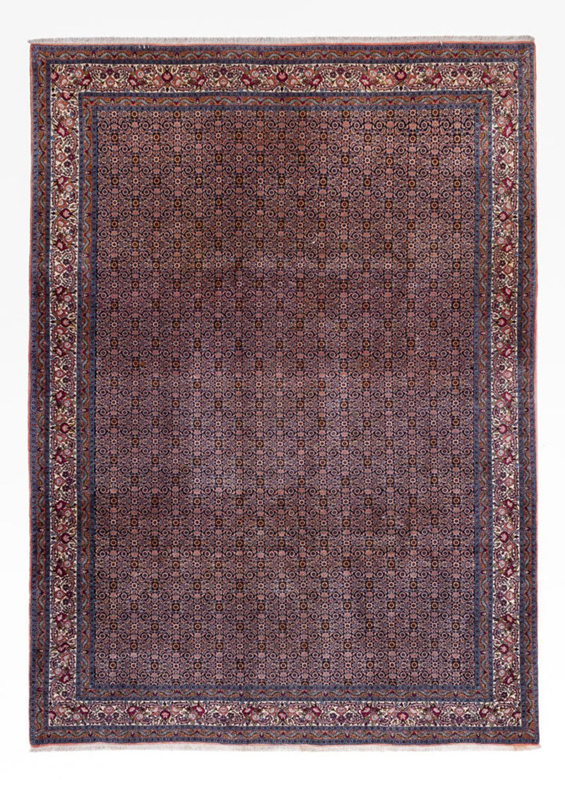 Persisk tæppe - Bijar - Royal - 349 x 252 cm - mørk beige