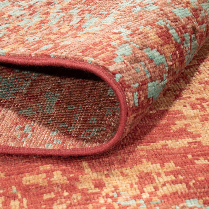 Designer tæppe - 201 x 155 cm - flerfarvet