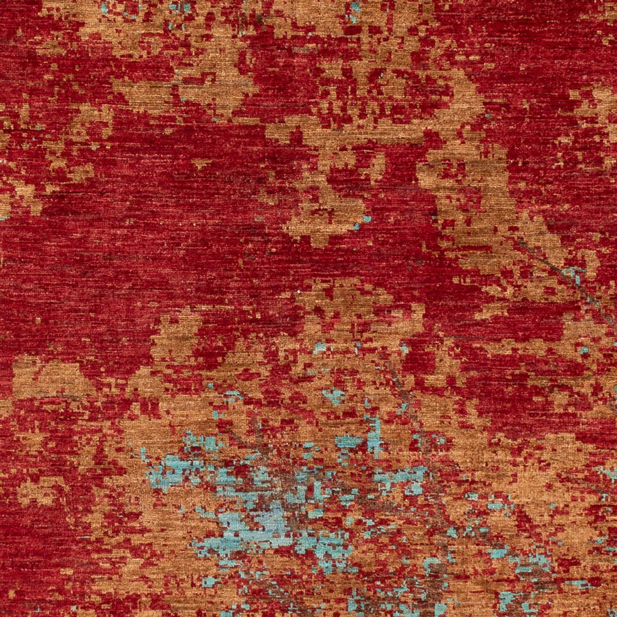 Designer tæppe - 296 x 207 cm - flerfarvet