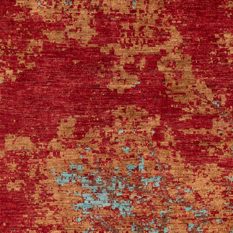 Designer tæppe - 296 x 207 cm - flerfarvet