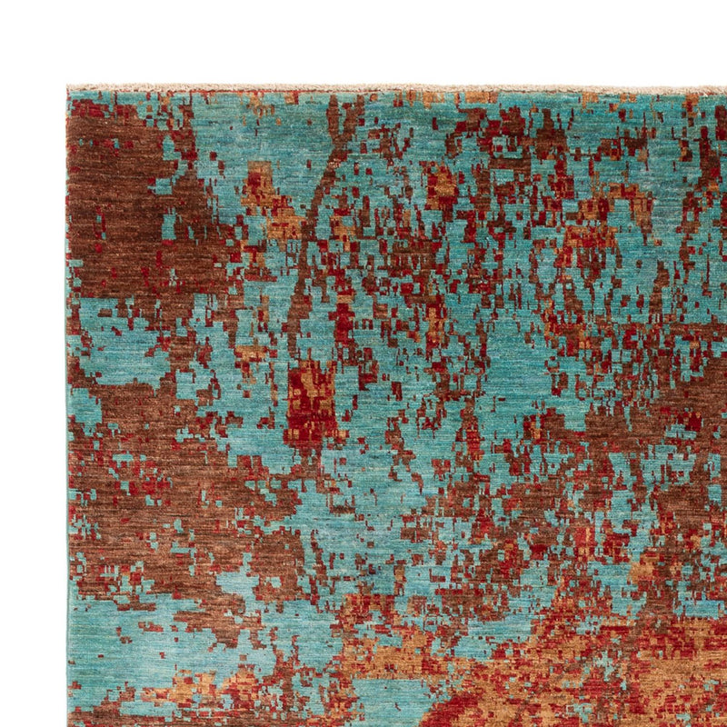 Designer tæppe - 296 x 207 cm - flerfarvet