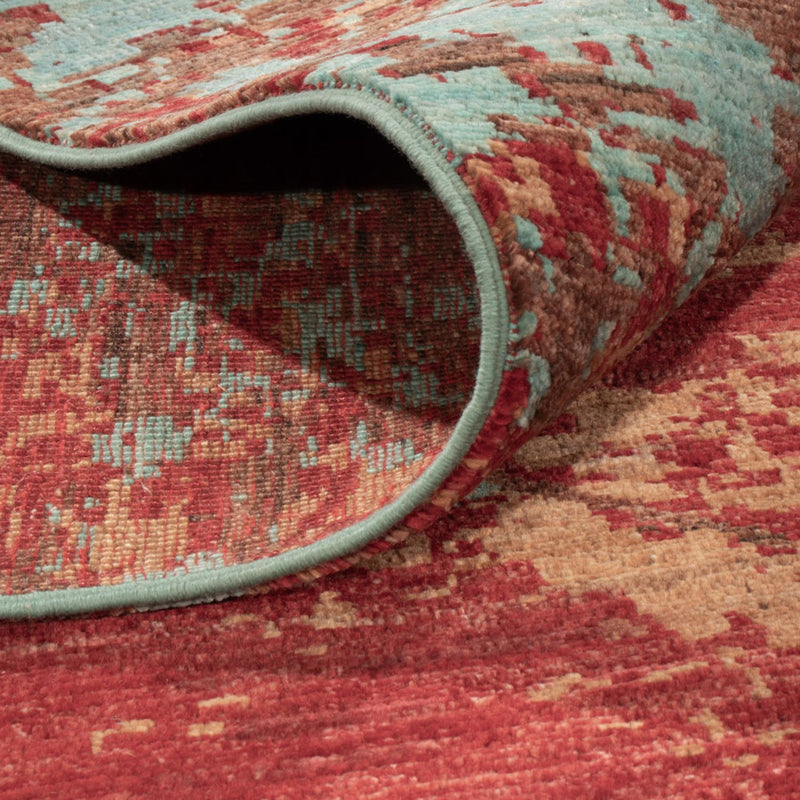 Designer tæppe - 296 x 207 cm - flerfarvet