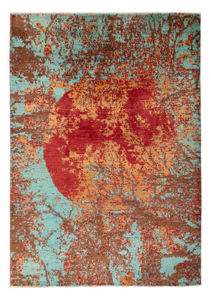 Designer tæppe - 301 x 210 cm - flerfarvet