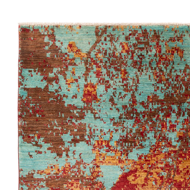 Designer tæppe - 301 x 210 cm - flerfarvet