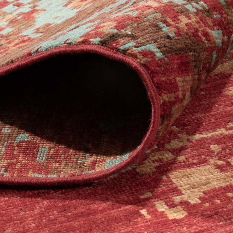 Designer tæppe - 301 x 210 cm - flerfarvet