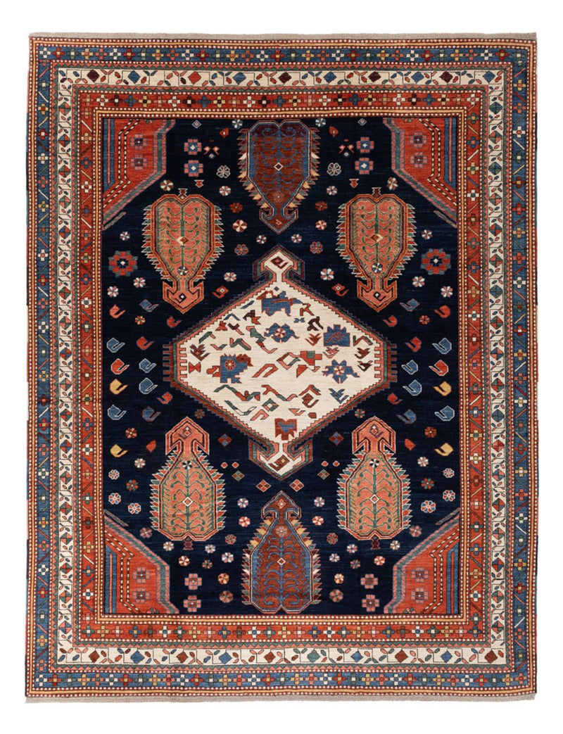 Ziegler Carpet - Kazak - 328 x 247 cm - mørkeblå